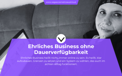 Ehrliches Business ohne Dauerverfügbarkeit – warum klare Grenzen dazugehören