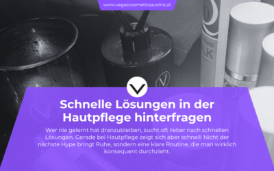 Produkt-Wechsel in der Hautpflege schadet oft mehr als es hilft – warum ist das so?